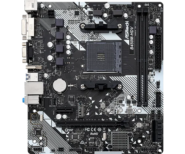 ASROCK B450M-HDV — 2/2