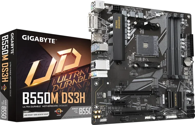 GIGABYTE B550M DS3H
