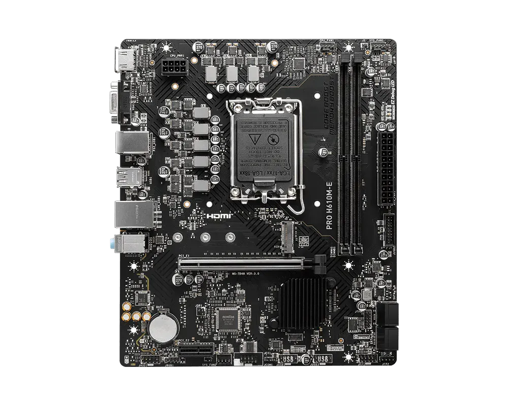 MSI PRO H610M-E — 2/2