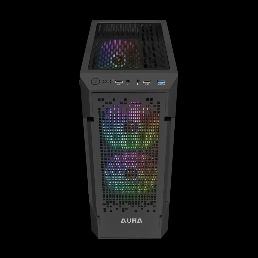 GAMDIAS AURA GC7 ARGB Black — 3/6