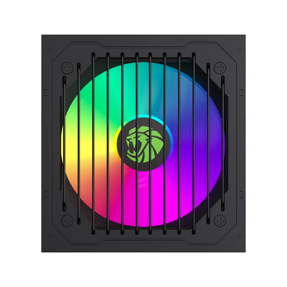 GameMax VP-600-RGB-M 600W 80 Plus Bronze Semi-Modular RGB — 3/7