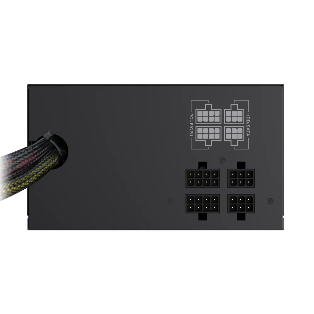 GameMax VP-600-RGB-M 600W 80 Plus Bronze Semi-Modular RGB — 4/7
