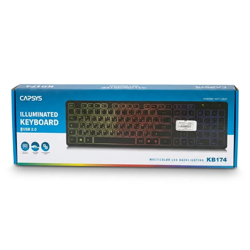 CAPSYS RGB KB 174