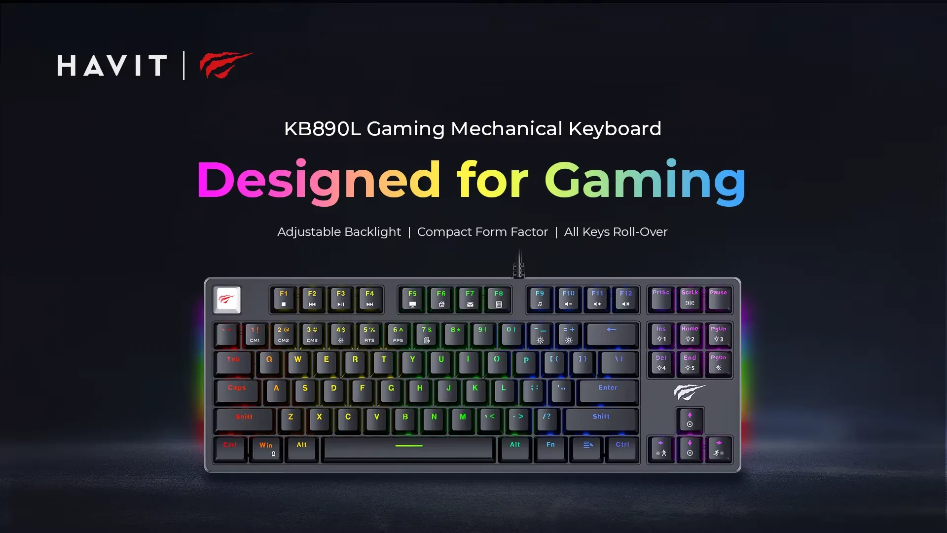 Havit KB890L — 10/10