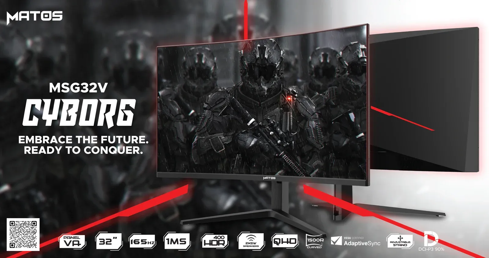 Matos CYBORG MSG32V 32'' — 6/10