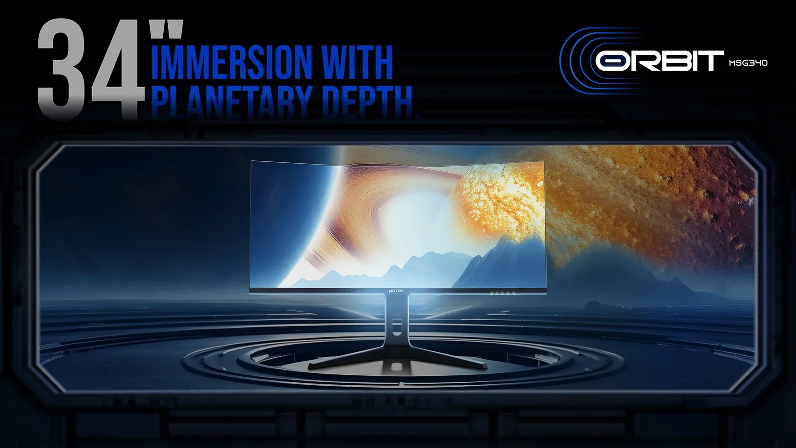 Matos Orbit MSG340 34'' — 6/10
