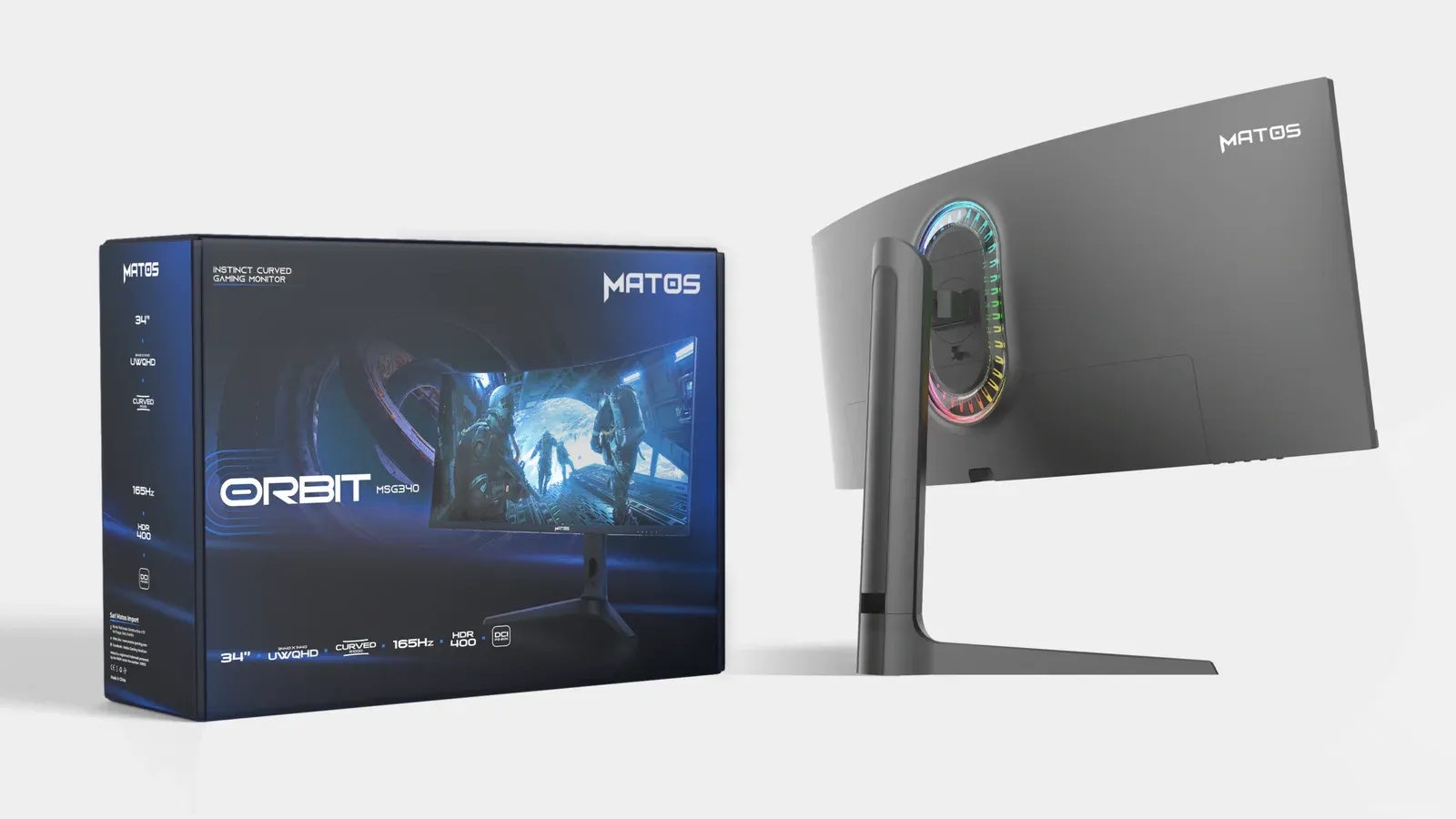 Matos Orbit MSG340 34'' — 10/10