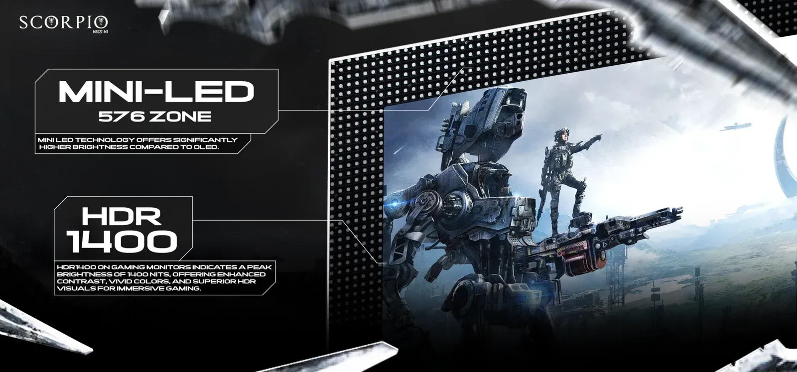 Matos Scorpio 27'' Mini-Led — 3/6
