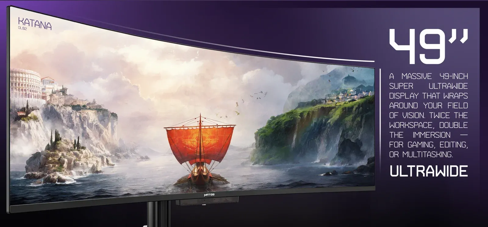 Matos Katana OL02 49'' OLED — 2/10