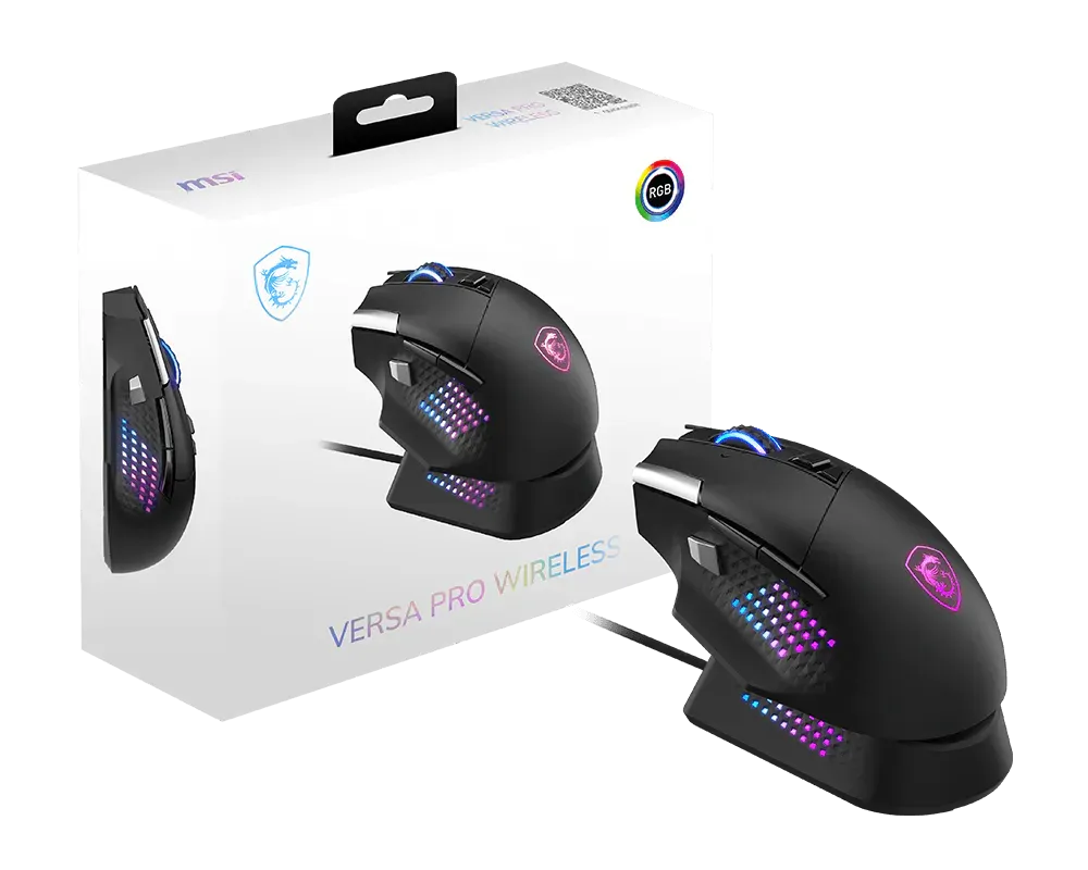 MSI VERSA PRO WIRELESS + MOUSE DOCK PRO — 3/6