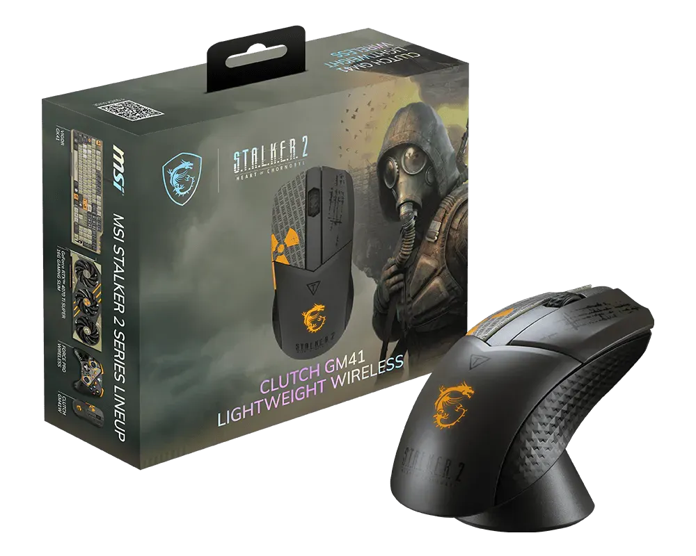 MSI CLUTCH GM41 LIGHTWEIGHT WIRELESS STALKER 2 EDITION — 2/5
