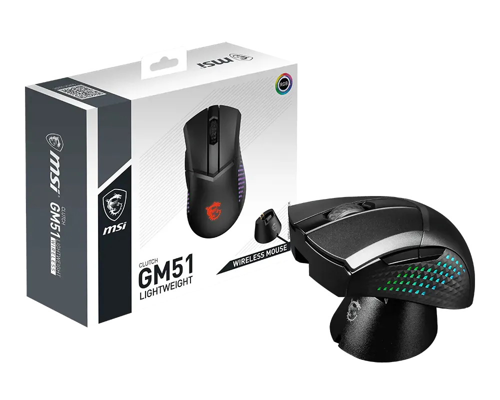 MSI CLUTCH GM51 LIGHTWEIGHT WIRELESS — 4/5