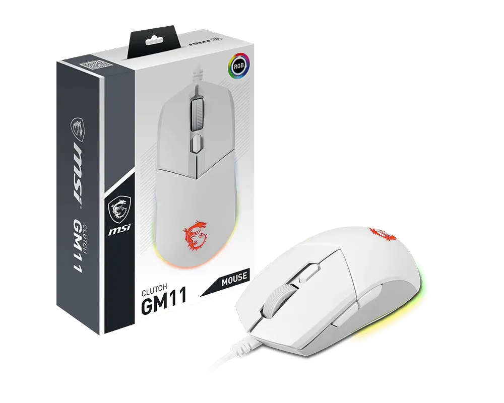 MSI CLUTCH GM11 WHITE — 3/5
