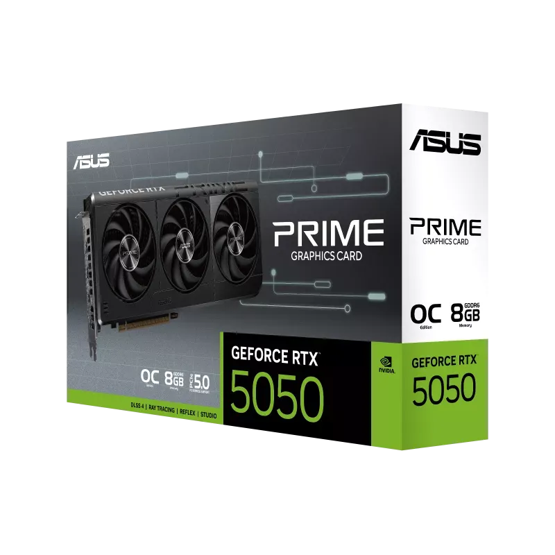 ASUS Prime GeForce RTX 5050 8GB-Trio — 5/8