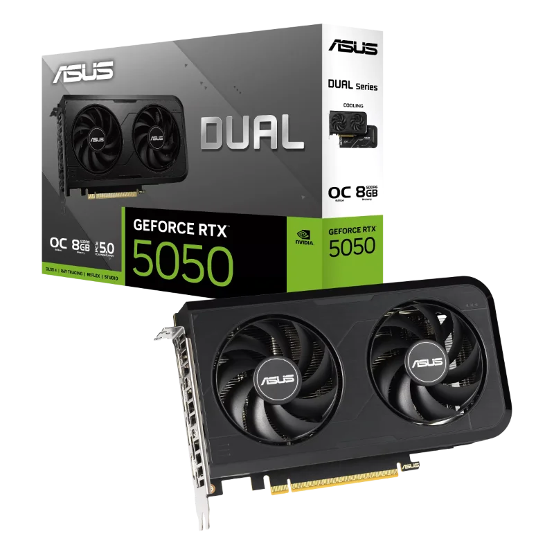 ASUS  GeForce RTX 5050 8GB-Dual 