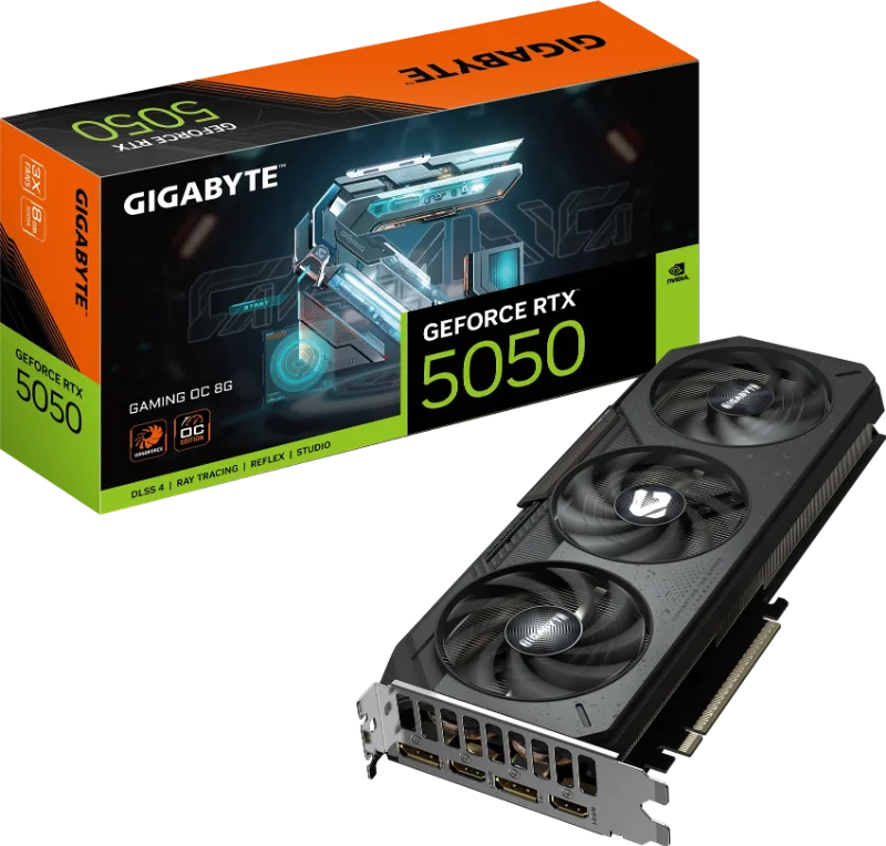 Gigabyte GAMING Trio RTX 5050 8GB OC