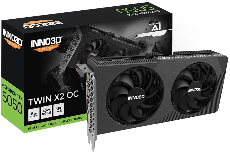 INNO3D TWIN X2 Dual RTX 5050 8GB