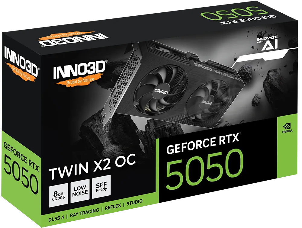 INNO3D TWIN X2 Dual RTX 5050 8GB — 2/4