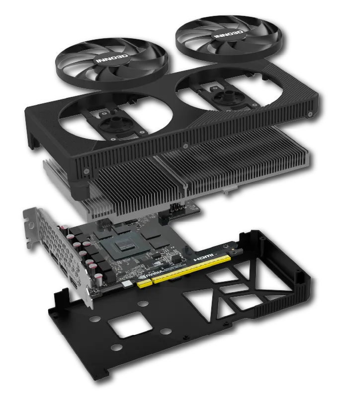 INNO3D TWIN X2 Dual RTX 5050 8GB — 4/4