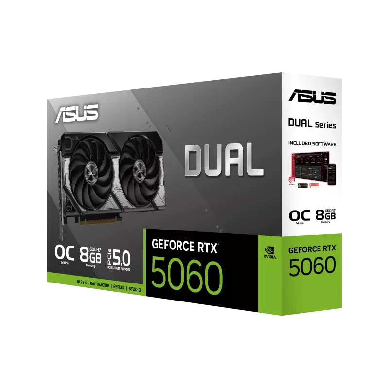 ASUS Dual RTX 5060 8GB GDDR7 OC Edition — 4/6
