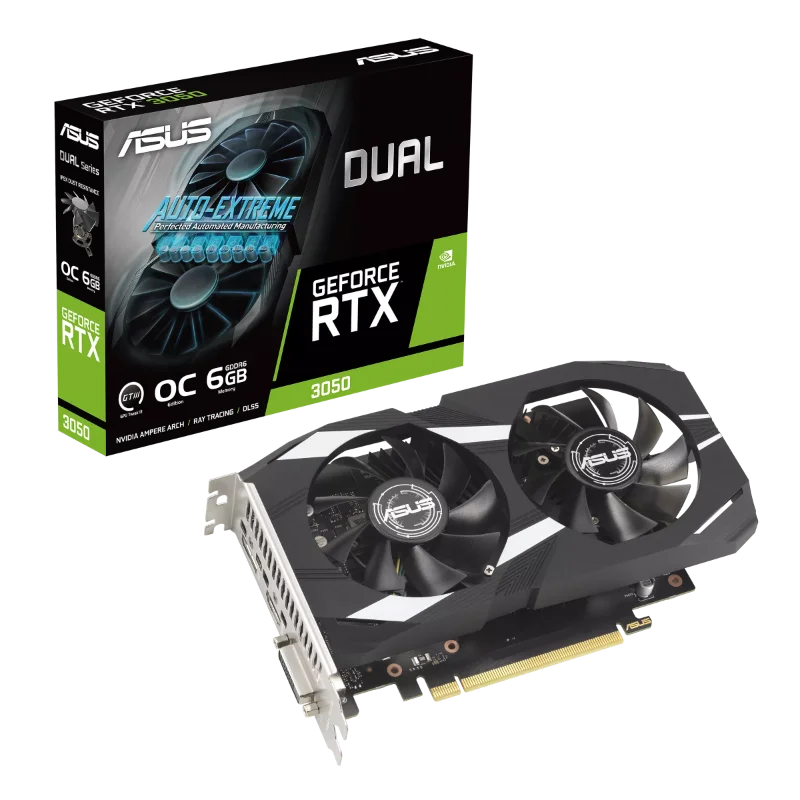 ASUS Dual GeForce RTX 3050 6GB