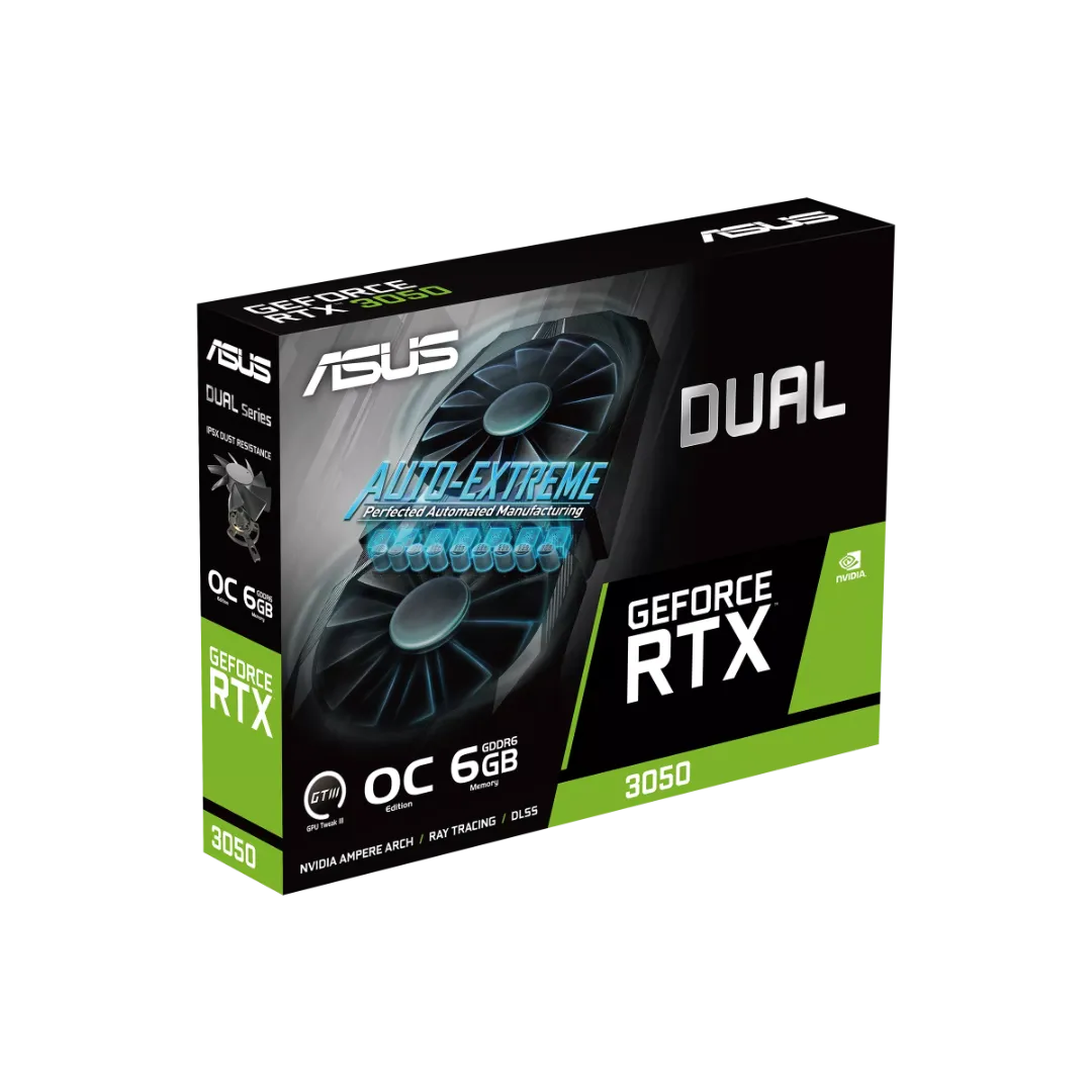 ASUS Dual GeForce RTX 3050 6GB — 5/7