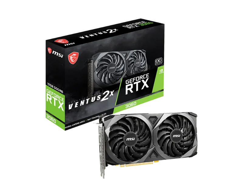 MSI GeForce RTX 3060 VENTUS 2X 12G