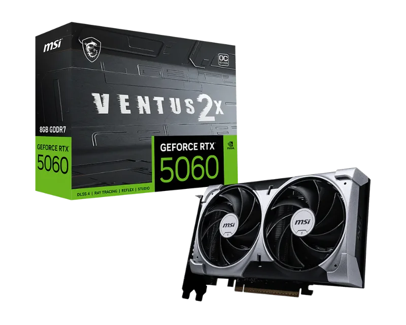 MSI GeForce RTX 5060 Ti VENTUS 2X OC 8G