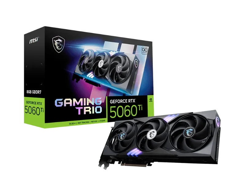 MSI GeForce RTX 5060 Ti GAMING TRIO OC 8G