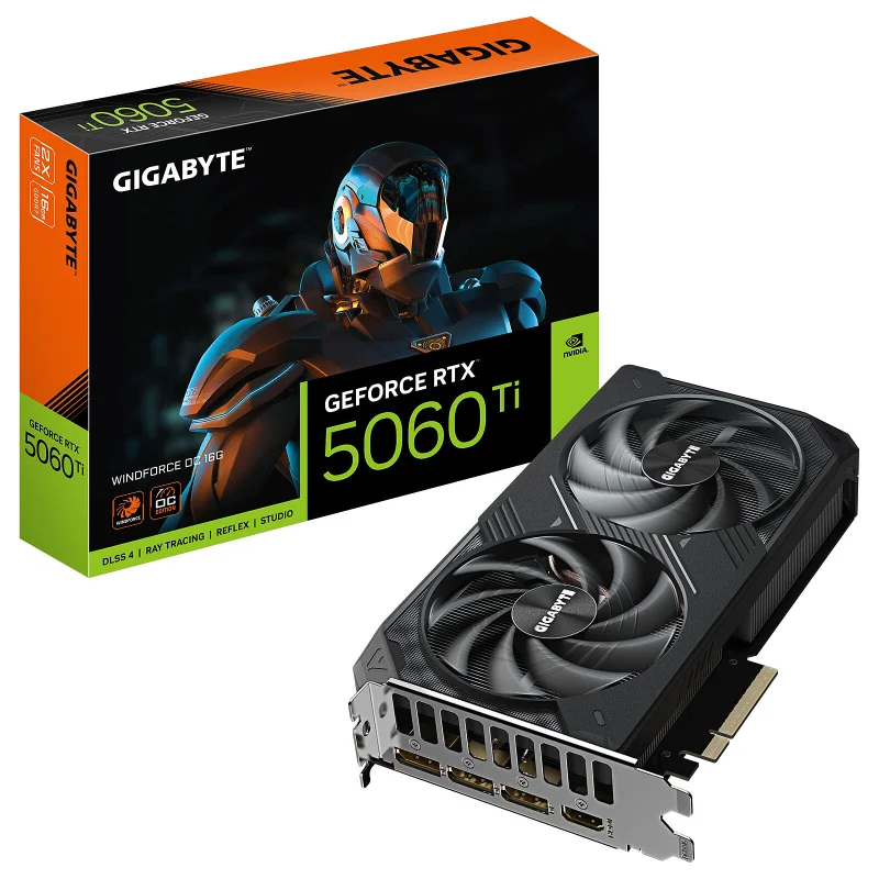 GIGABYTE GeForce RTX 5060 Ti WINDFORCE OC 16G