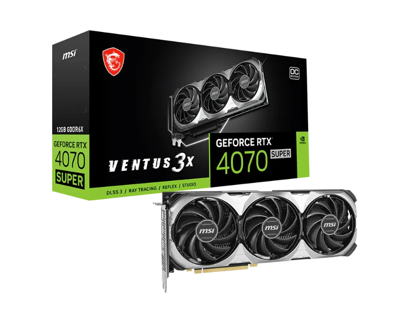 MSI GeForce RTX 4070 VENTUS 3X 12G OC