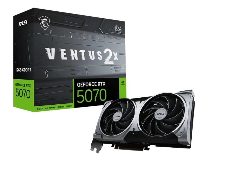 GeForce RTX 5070 VENTUS 2X OC 12G