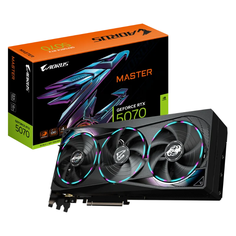 GIGABYTE AORUS GeForce RTX 5070 MASTER 12G