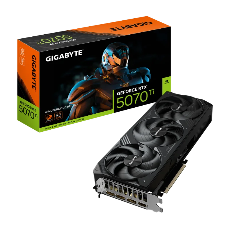 GIGABYTE GeForce RTX 5070 Ti WINDFORCE OC 16G