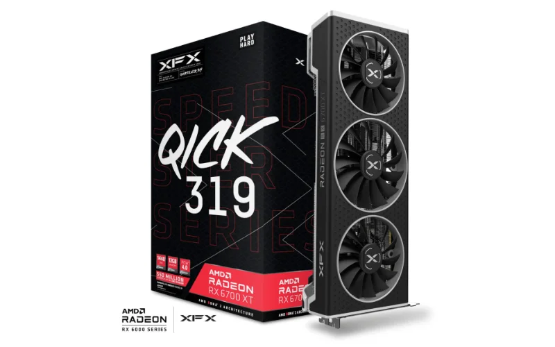 XFX Radeon RX 6700 XT Speedster SWFT 309 12G