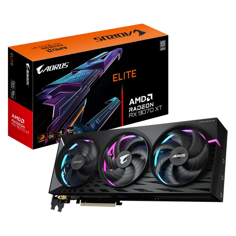 Gigabyte AORUS Radeon RX 9070 XT ELITE 16G