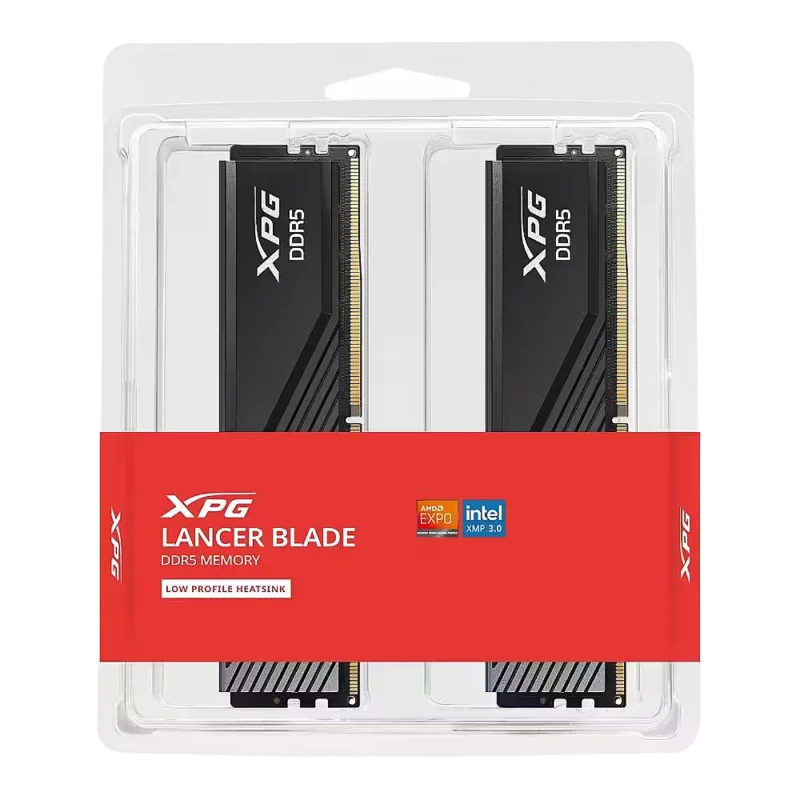 XPG LANCER BLADE RGB DDR5 32GB (2×16GB) 6000MHz BLACK