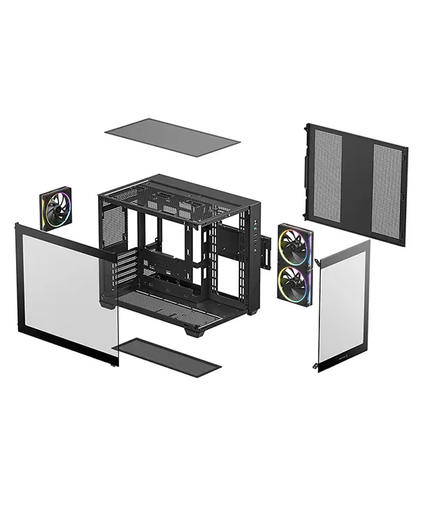 DEEPCOOL CG330 3F ARGB Black — 2/4