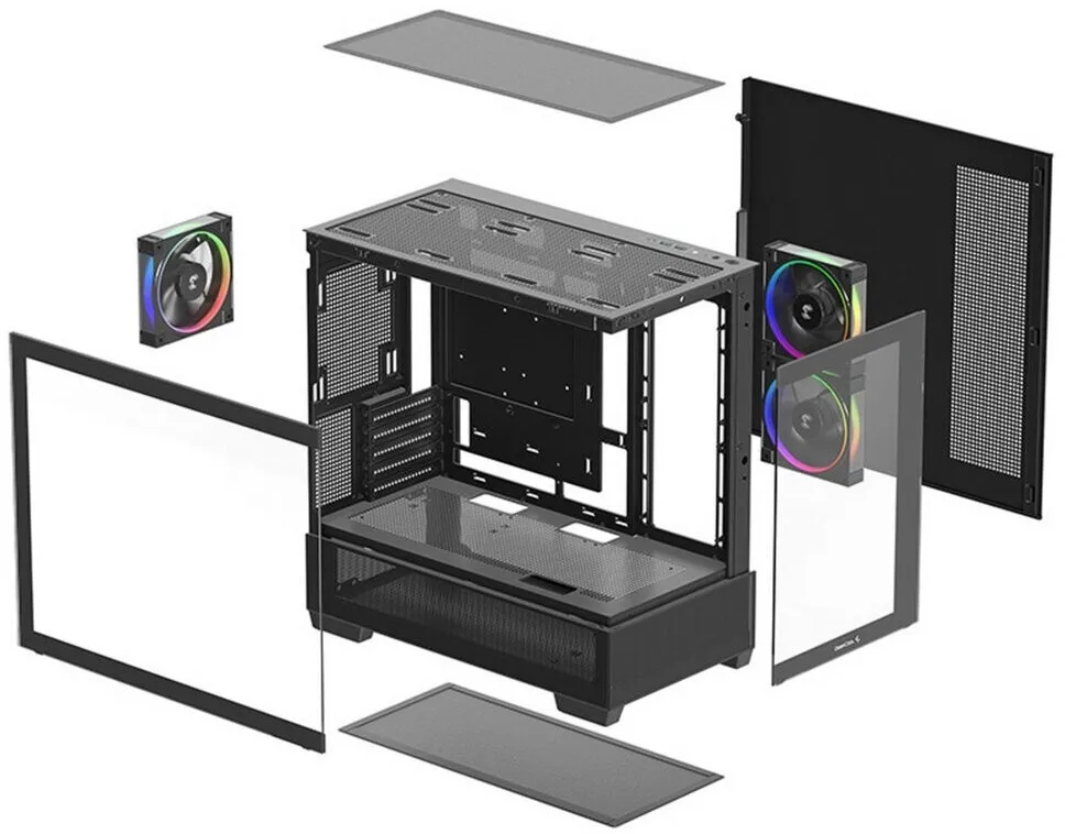DEEPCOOL CG380 3F ARGB Black — 3/10