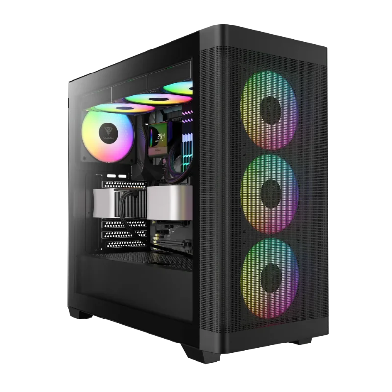 GAMDIAS ATHENA M3 4× Fan ARGB Black