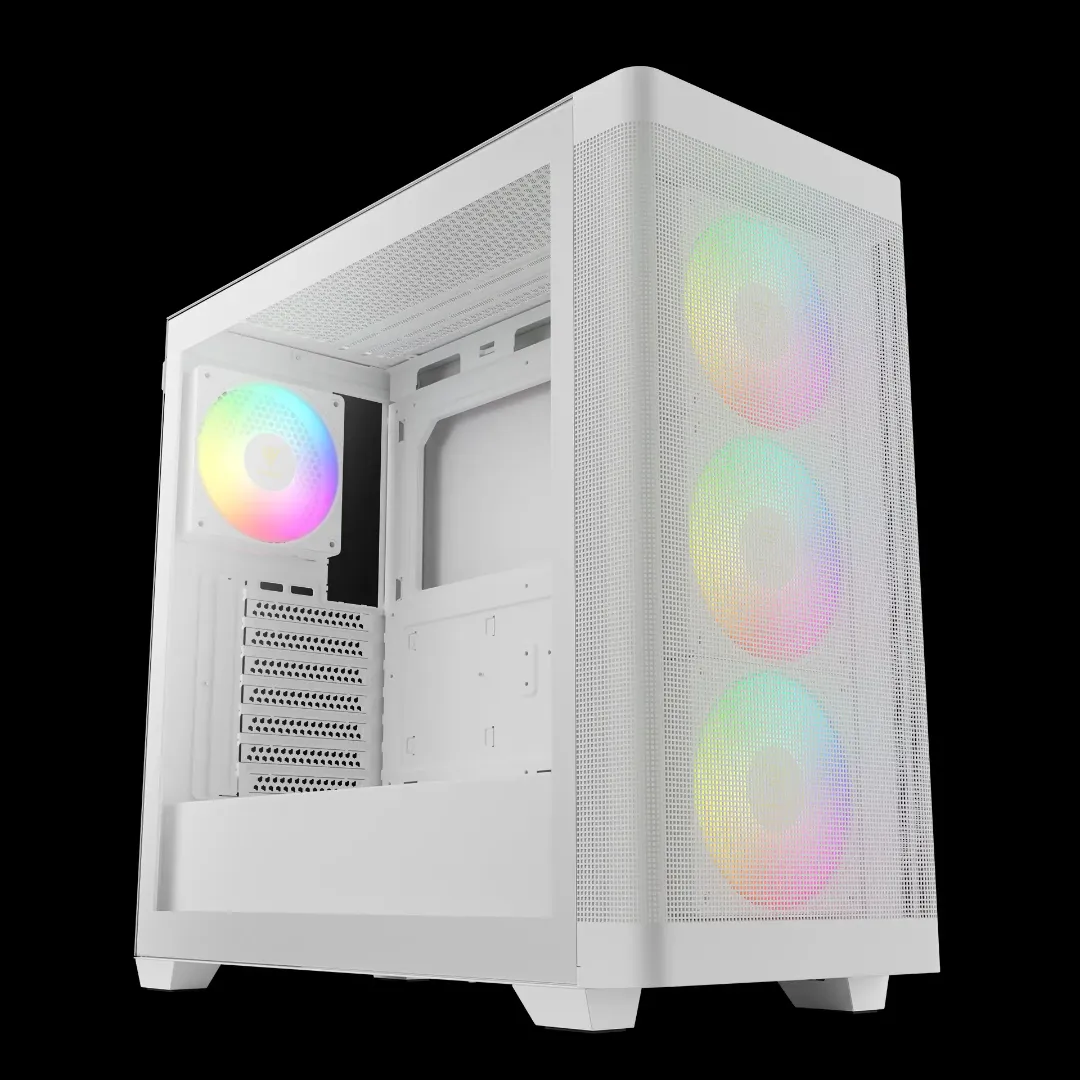 GAMDIAS ATHENA M3 4× Fan ARGB White — 9/9
