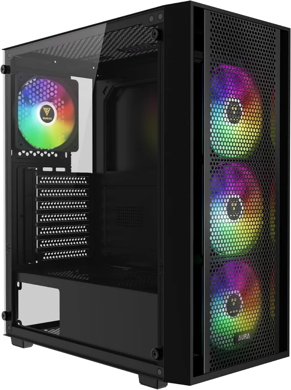 GAMDIAS AURA GC2 Elite ARGB Black