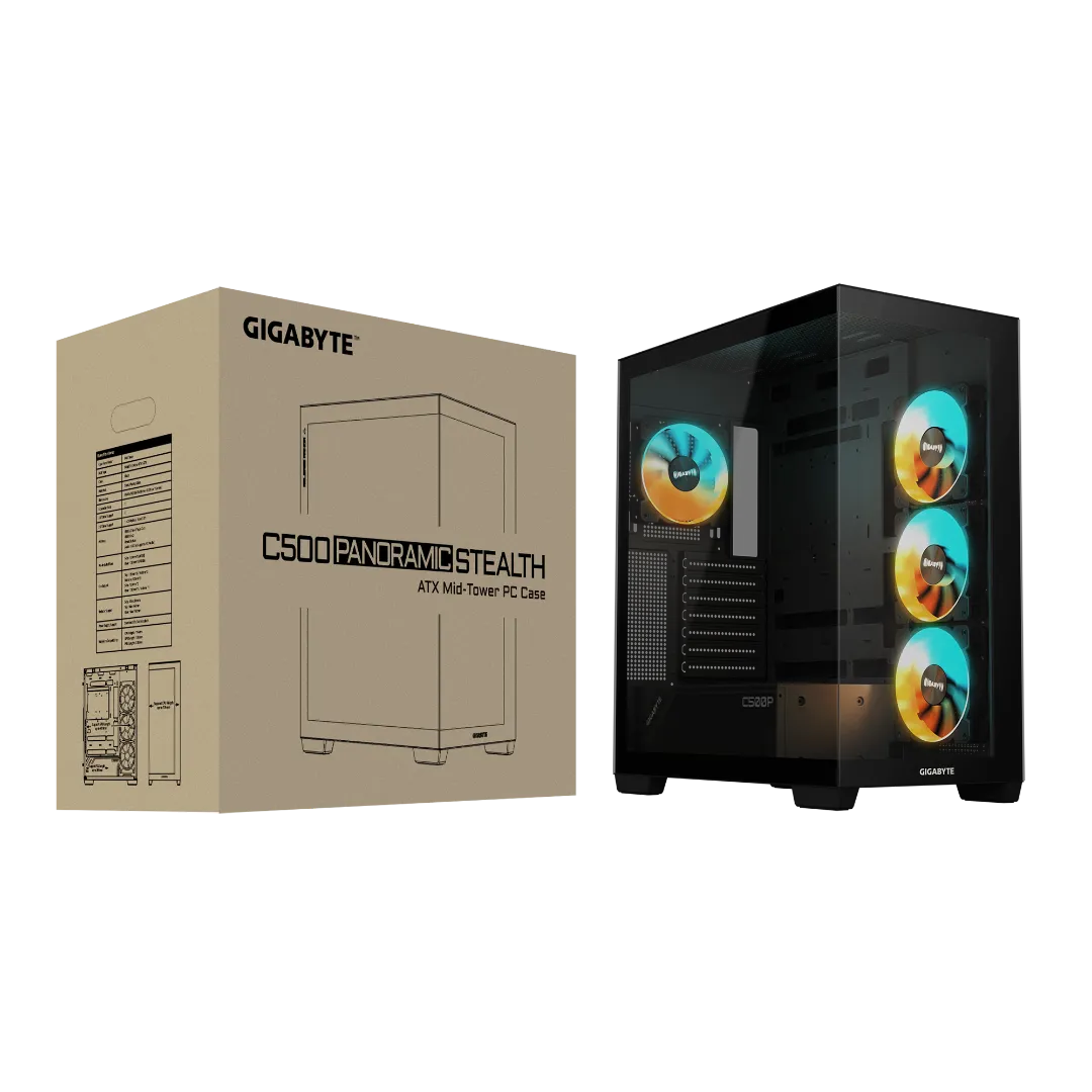 GIGABYTE C500 PANORAMIC STEALTH — 8/8