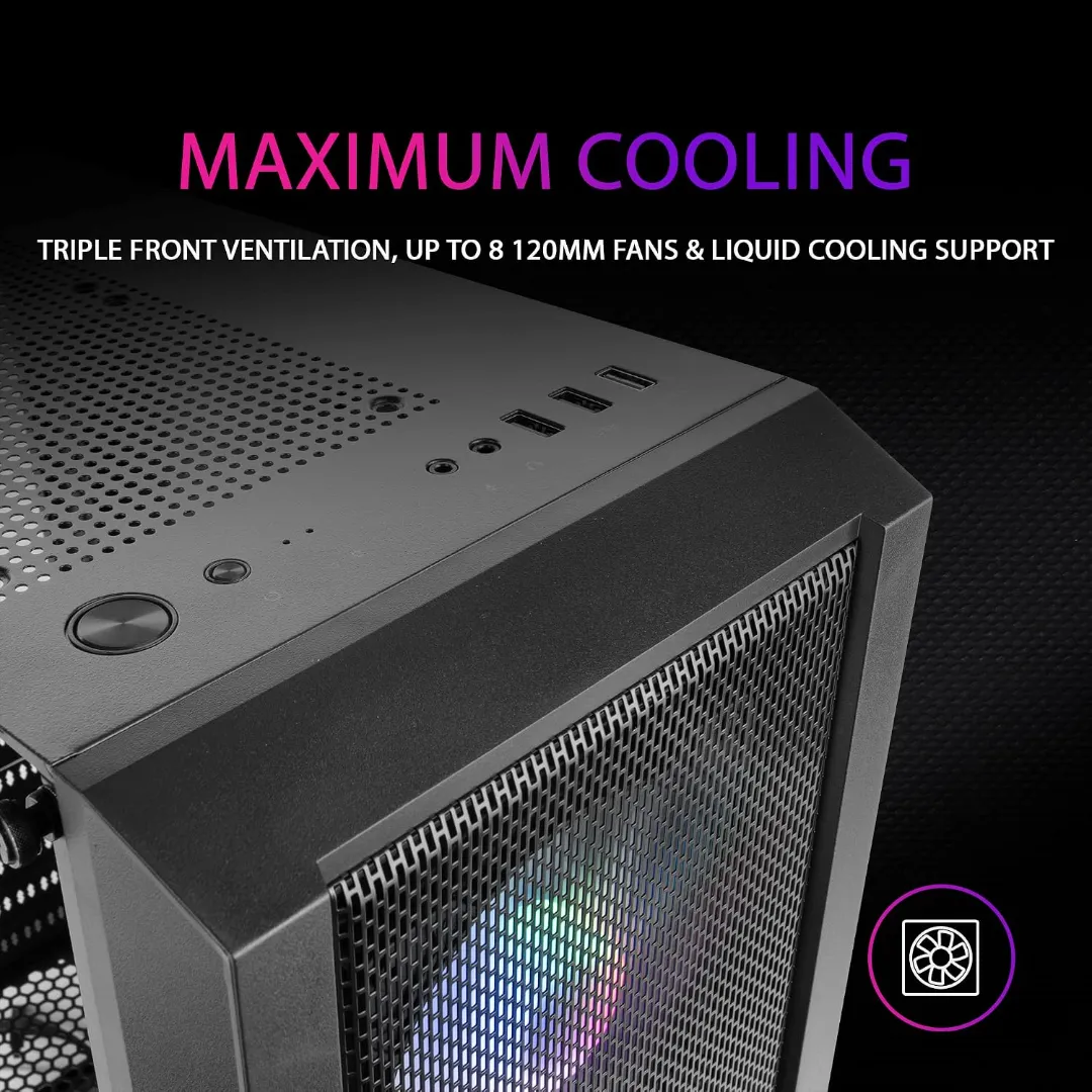 MARS GAMING MC-C Black — 4/6
