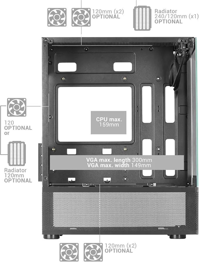 MARS GAMING MC-SE Black — 2/6