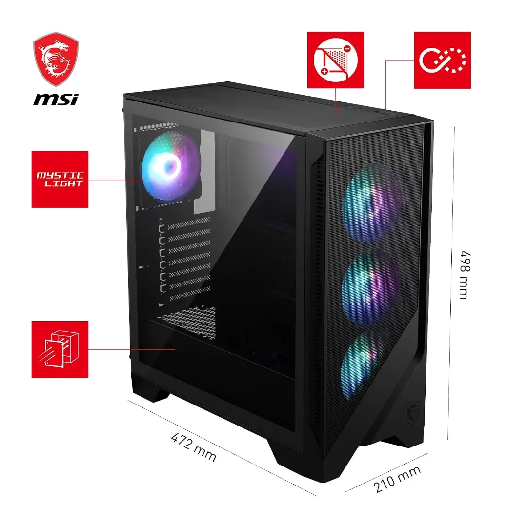 MSI MAG FORGE 320R AIRFLOW Black — 5/6