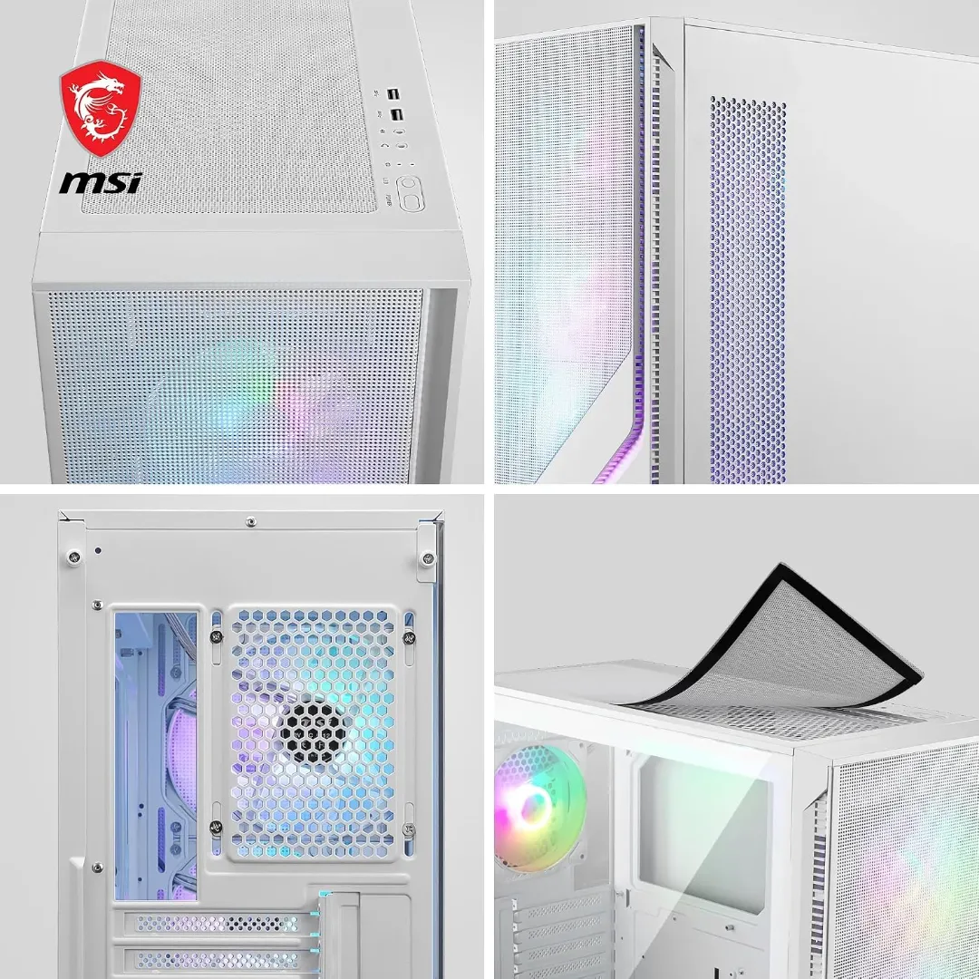 MSI MAG FORGE 320R AIRFLOW White — 3/7