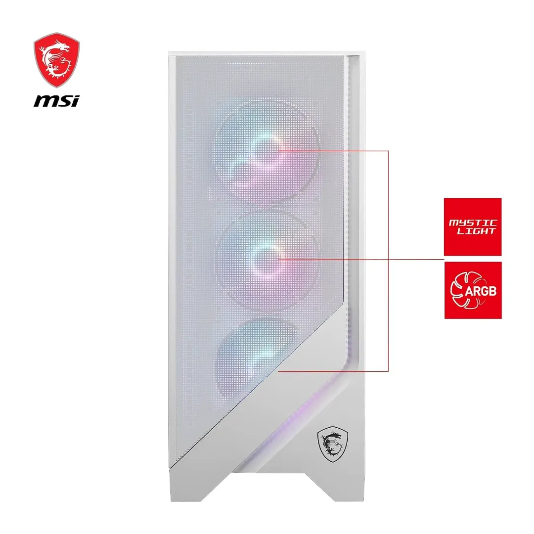 MSI MAG FORGE 320R AIRFLOW White — 7/7