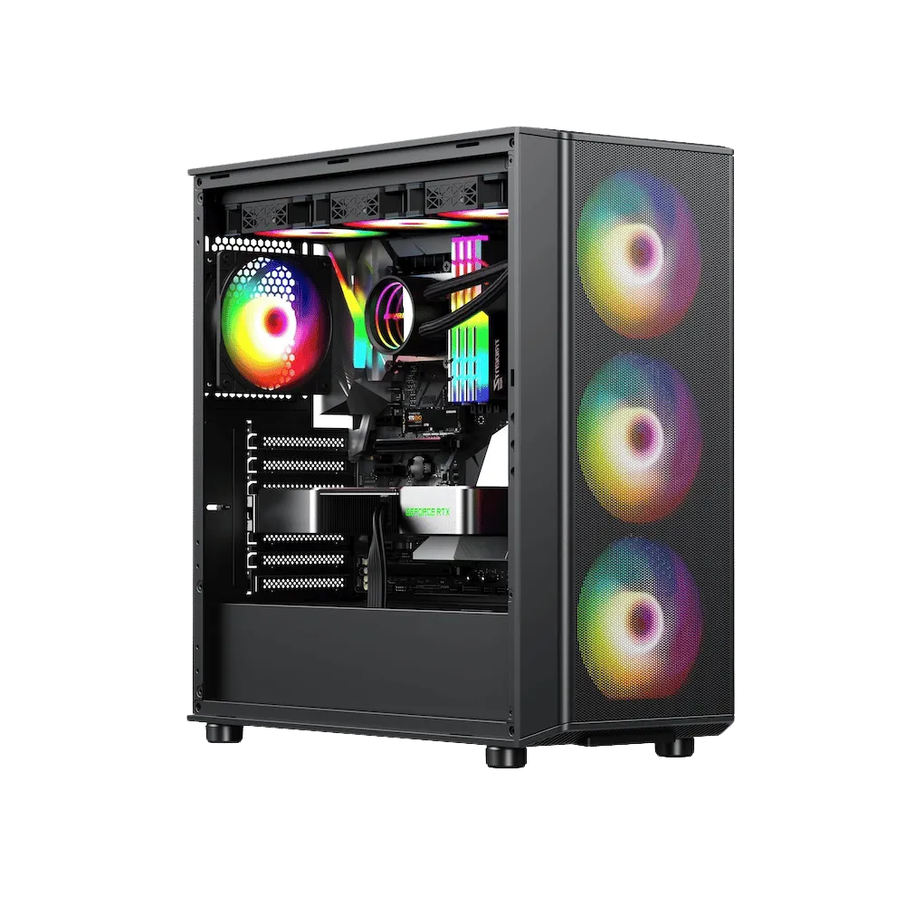 RAIDMAX MESHIAN X606 Black ARGB — 4/9