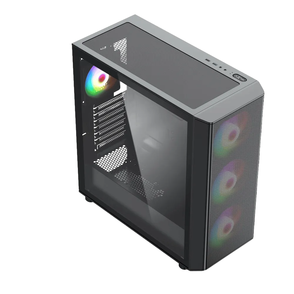 RAIDMAX MESHIAN X606 Black ARGB — 5/9